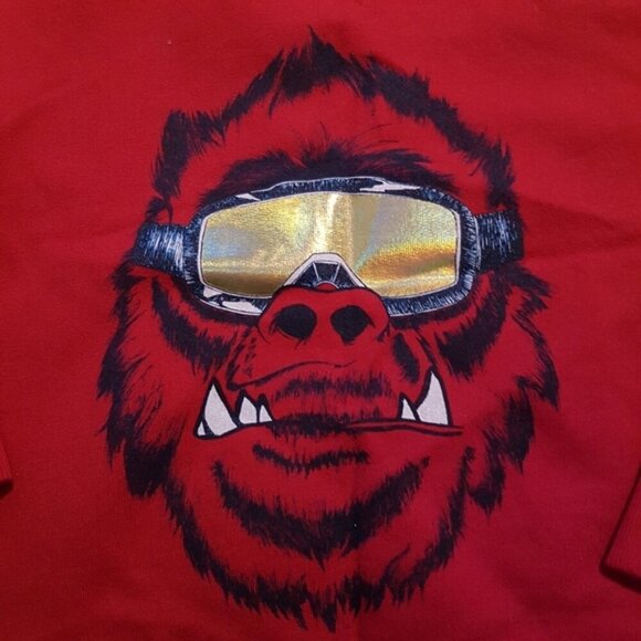 Gap boys size  4-5 or XS red sweatshirt new - Picture 2 of 4